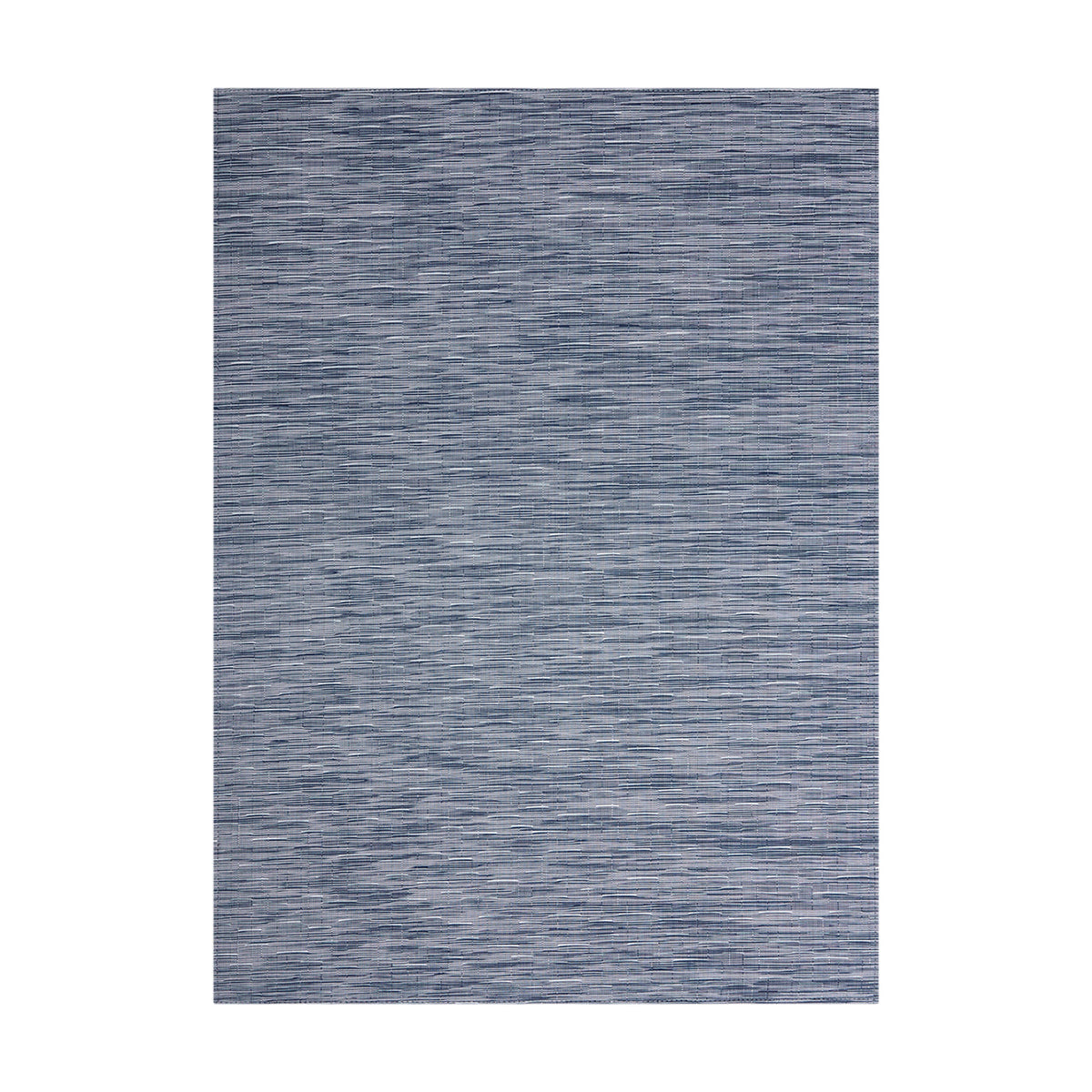 Bamboo / Rain woven floor mat by Chilewich, studio view