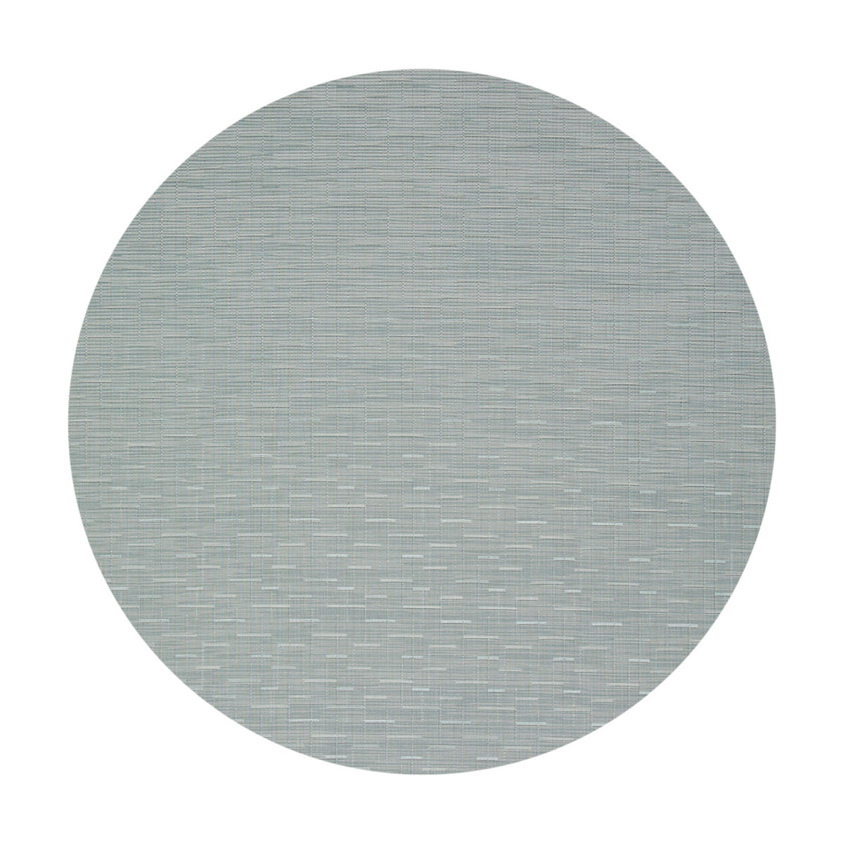 Bamboo / Seaglass woven floor mat by Chilewich, studio view