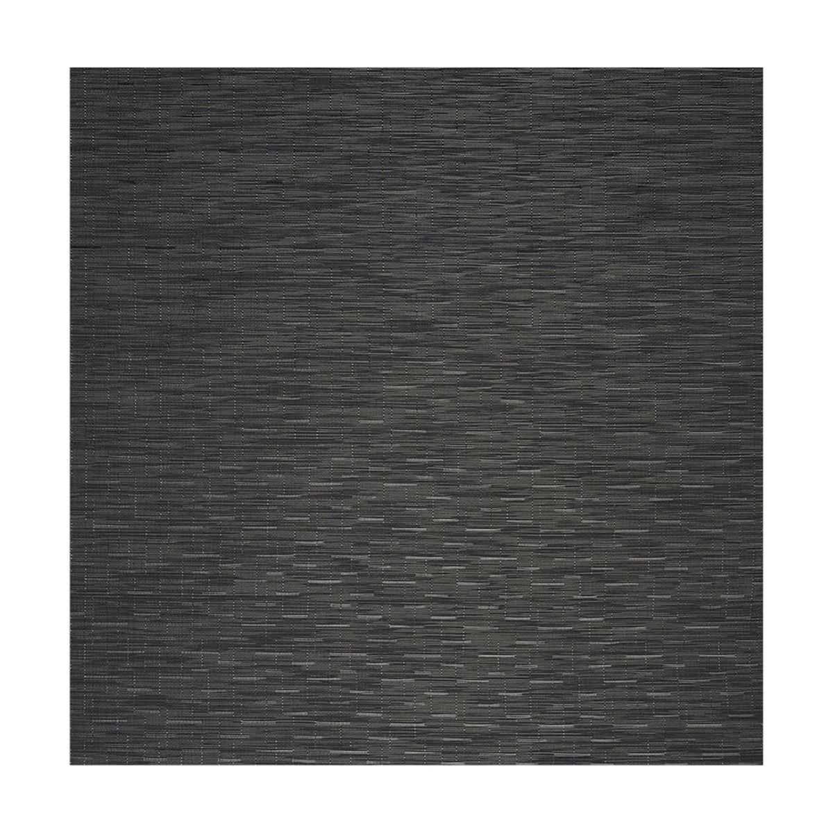 Bamboo / Smoke woven floor mat by Chilewich, studio view