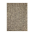 Basketweave / Bark woven floor mat by Chilewich, studio view