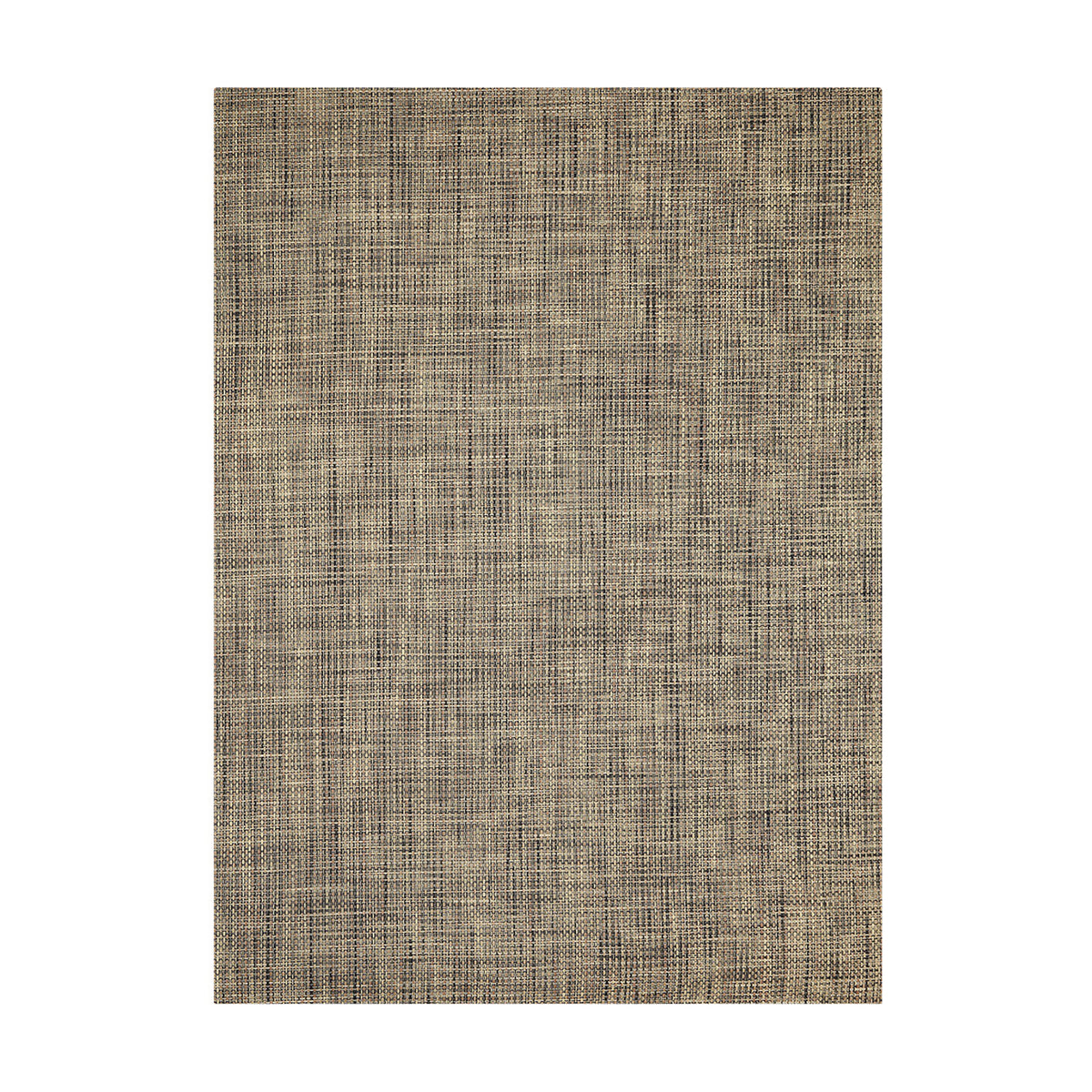 Basketweave / Bark woven floor mat by Chilewich, studio view
