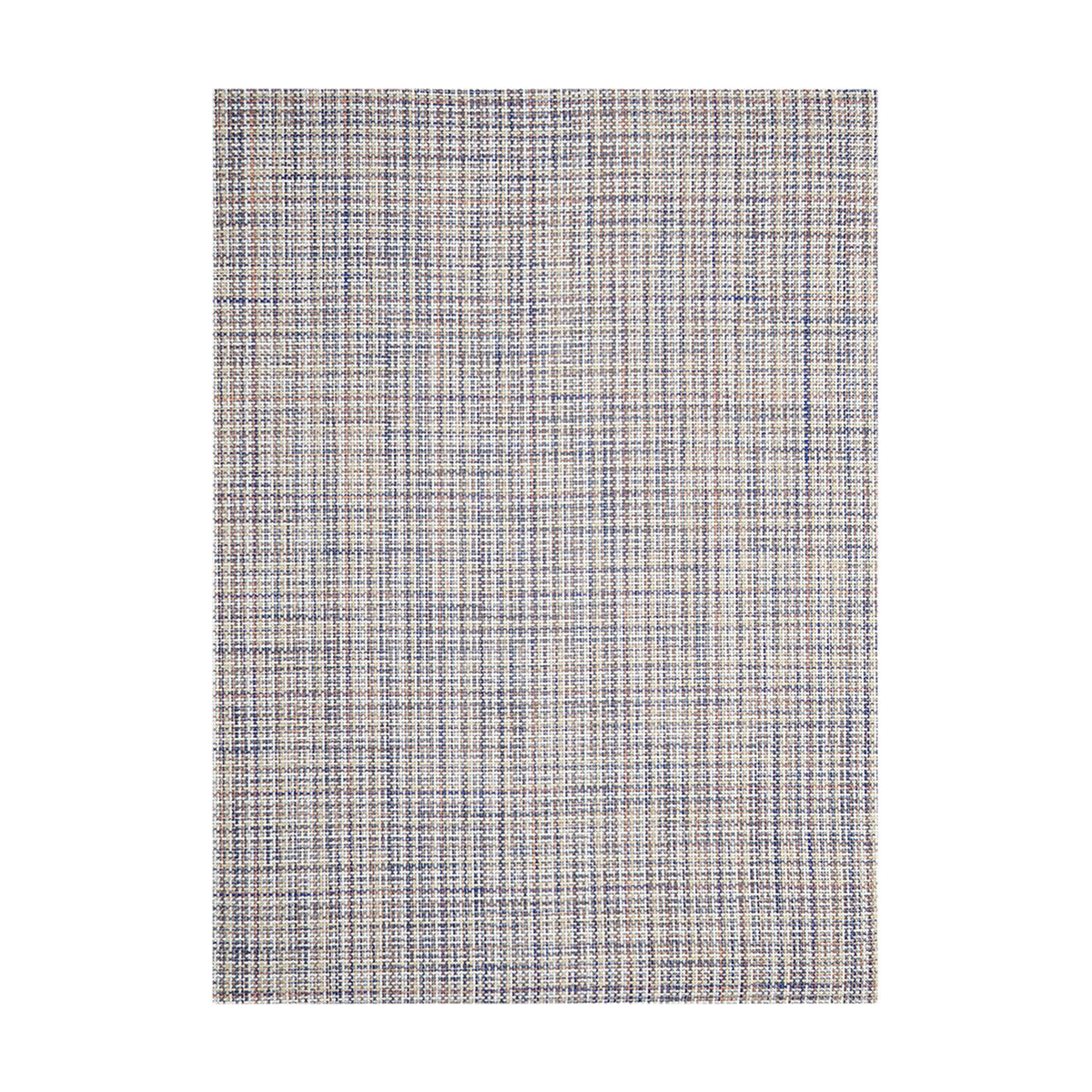 Basketweave / Bon Bon woven floor mat by Chilewich, studio view
