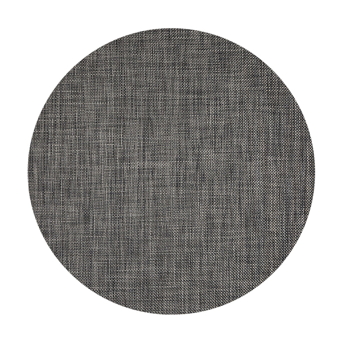 Basketweave / Carbon woven floor mat by Chilewich, studio view