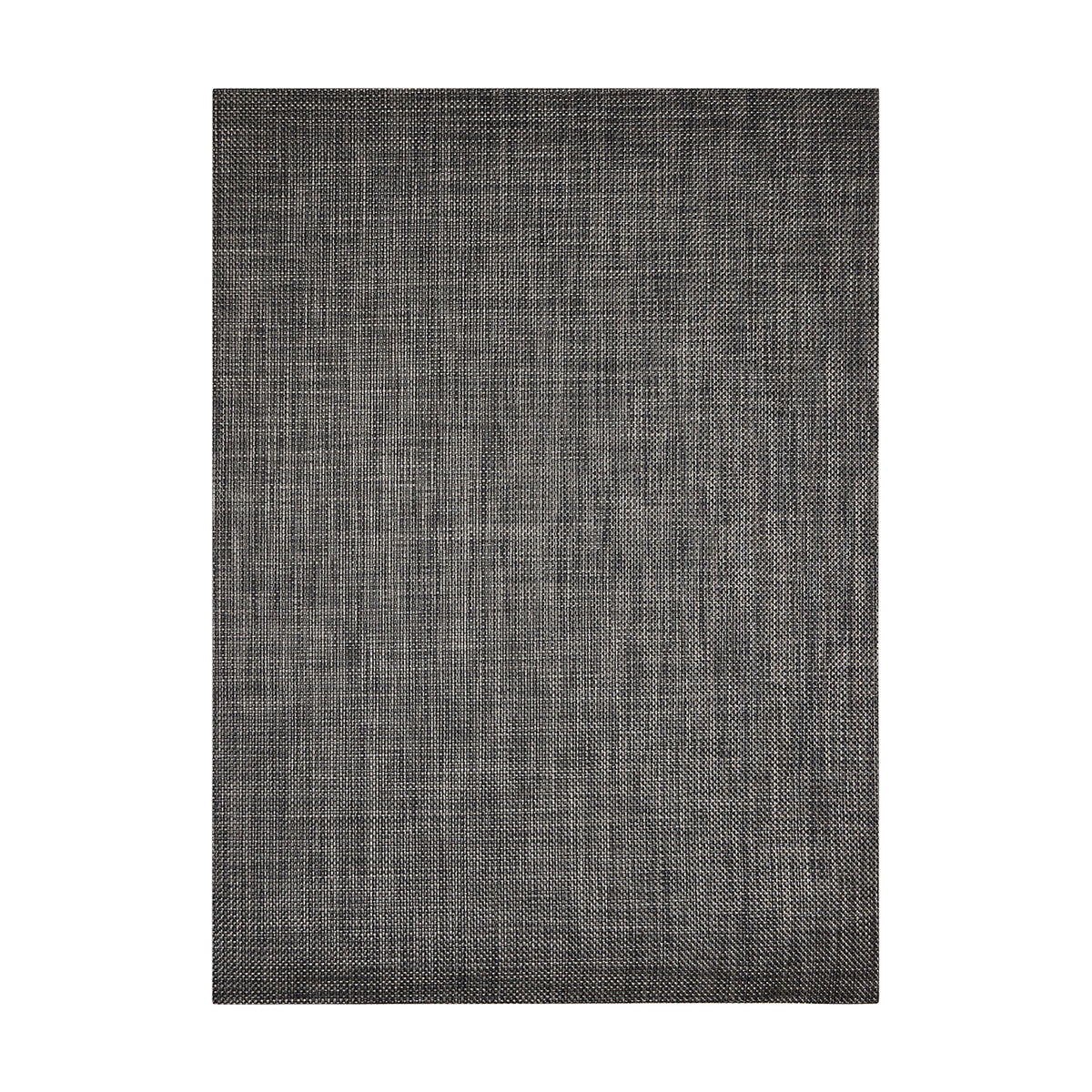 Basketweave / Carbon woven floor mat by Chilewich, studio view