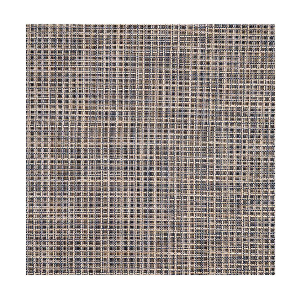 Basketweave / Coast woven floor mat by Chilewich, studio view