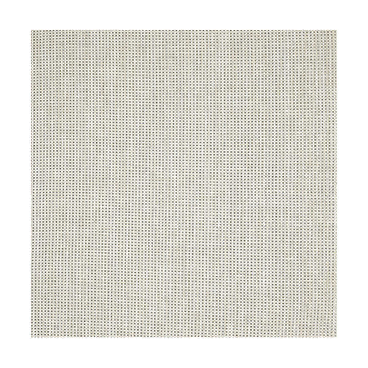 Basketweave / Khaki woven floor mat by Chilewich, studio view