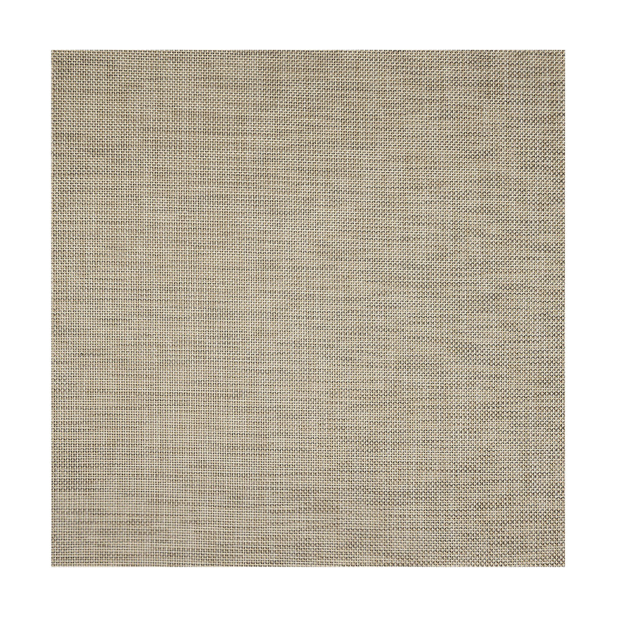 Basketweave / Latte woven floor mat by Chilewich, studio view