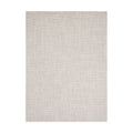 Basketweave / Natural woven floor mat by Chilewich, studio view