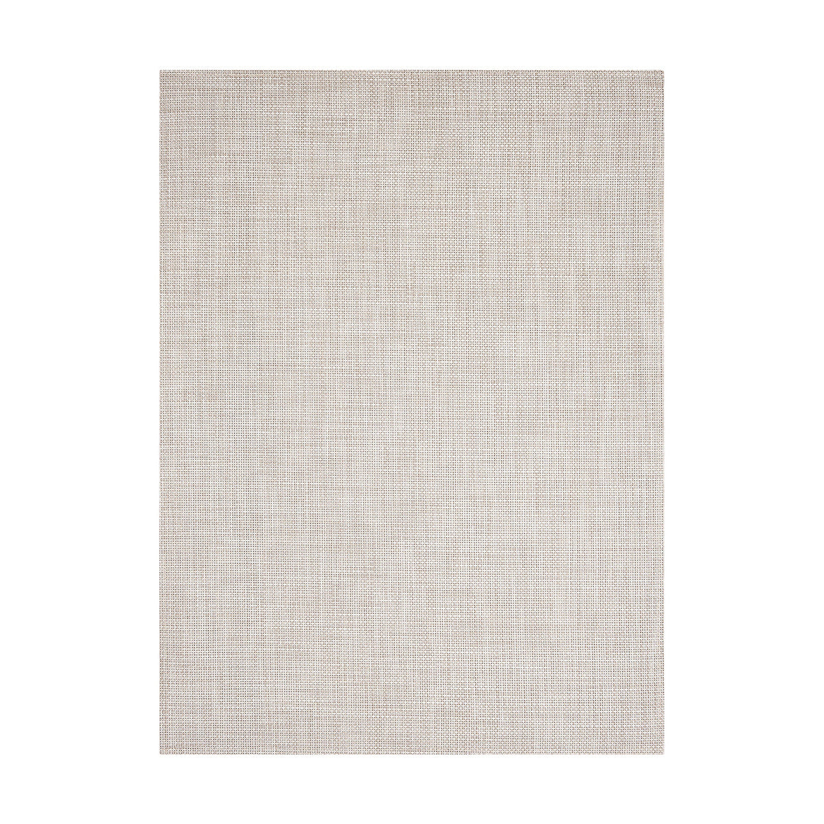 Basketweave / Natural woven floor mat by Chilewich, studio view