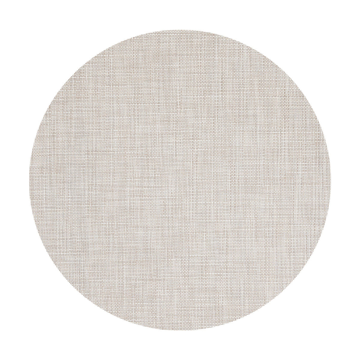 Basketweave / Natural woven floor mat by Chilewich, studio view