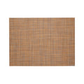 Chilewich Basketweave in Teak, rectangle on a white background