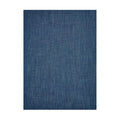 Bouclé / Blueberry woven floor mat by Chilewich, studio view