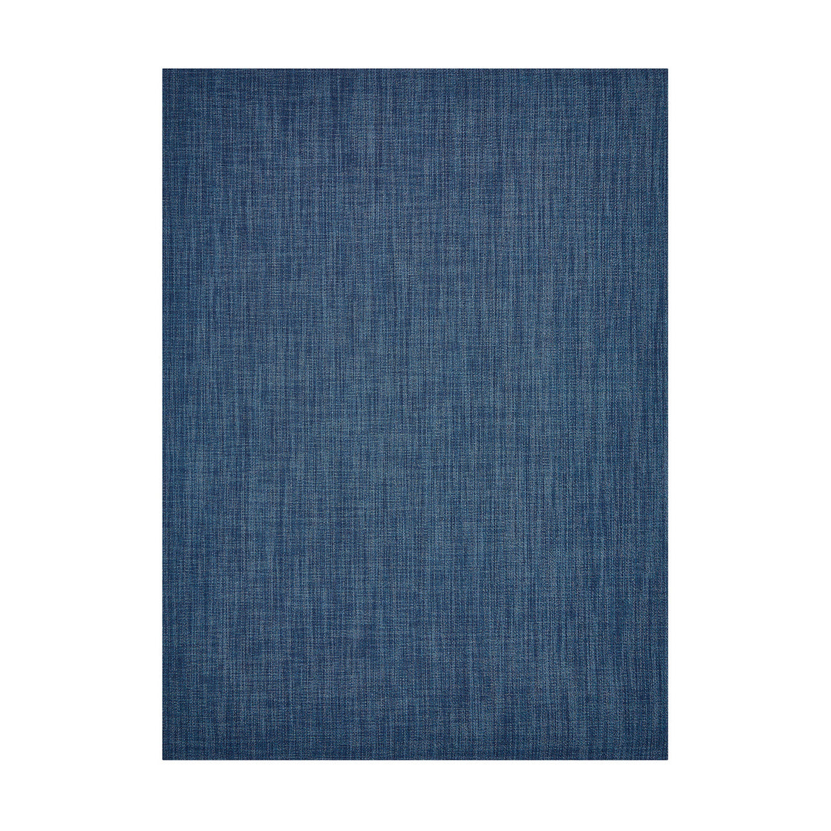 Bouclé / Blueberry woven floor mat by Chilewich, studio view