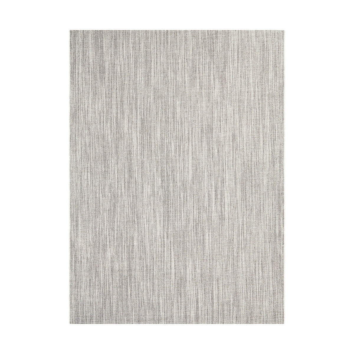 Bouclé / Salt woven floor mat by Chilewich, studio view