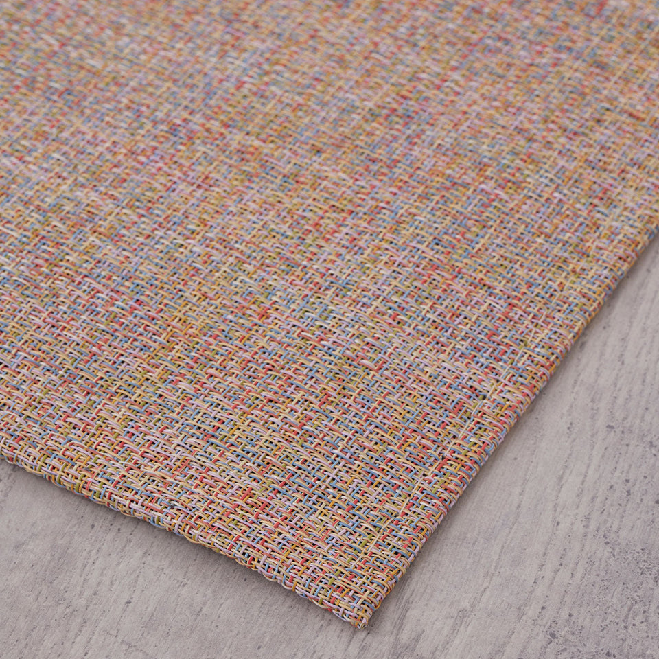 Bouclé / Tart woven floor mat by Chilewich, interior setting