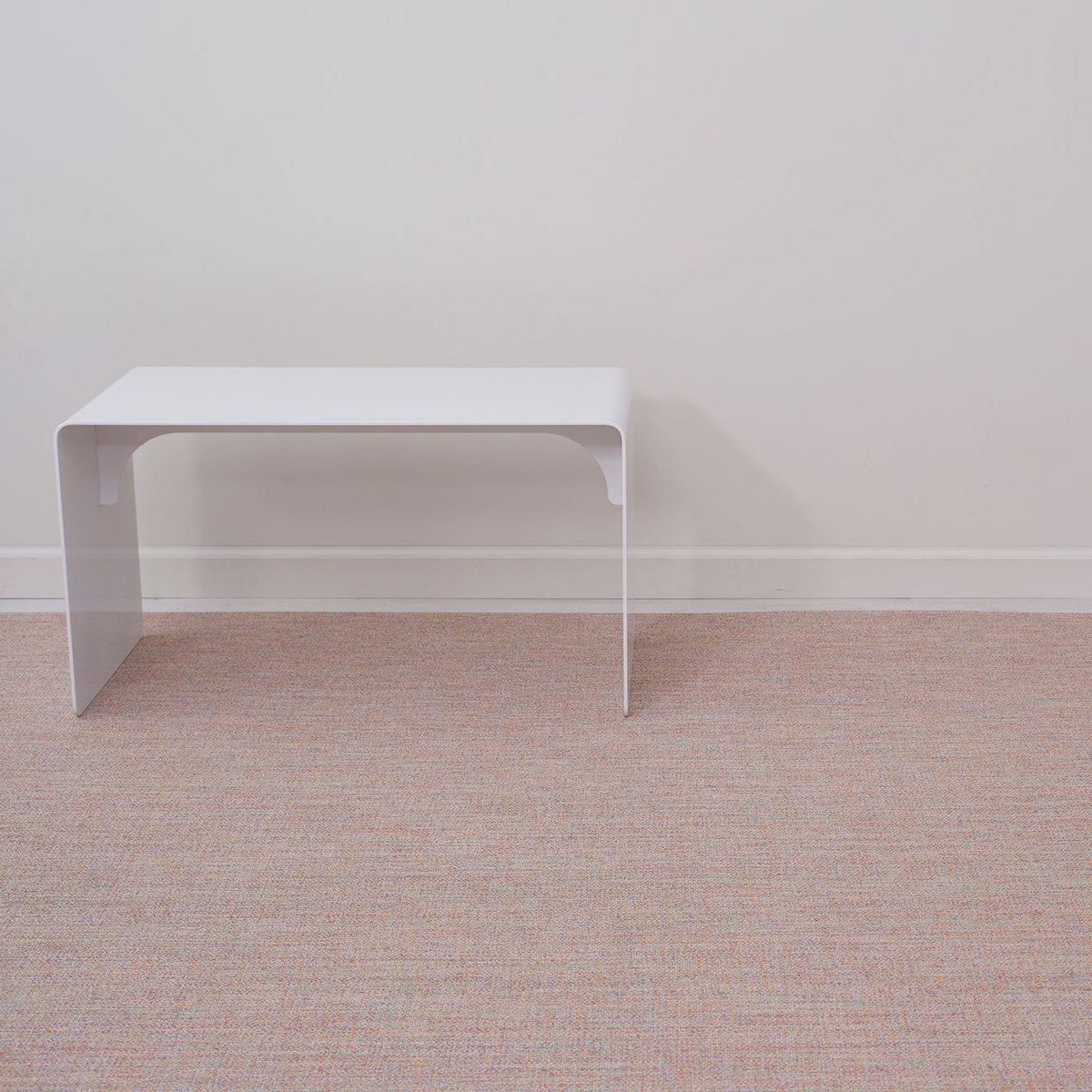 Bouclé / Tart woven floor mat by Chilewich, interior setting