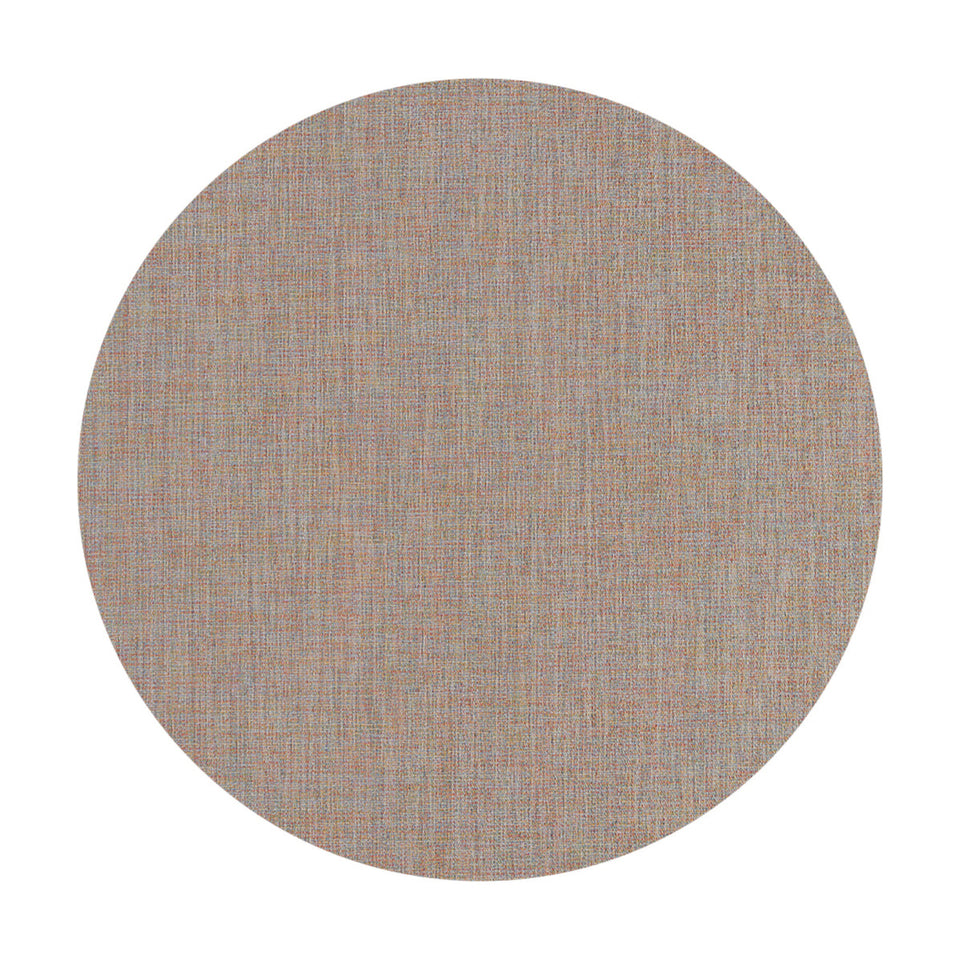 Bouclé / Tart woven floor mat by Chilewich, studio view