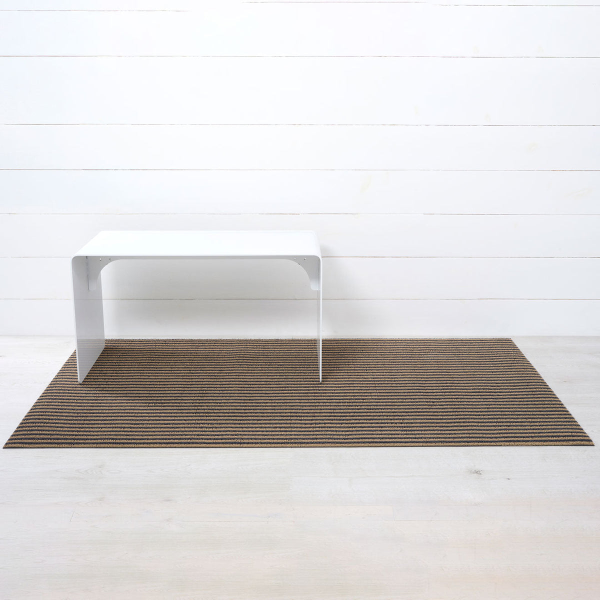 Coast Breton Stripe Shag Mat by Chilewich — Big Mat 36"x60"