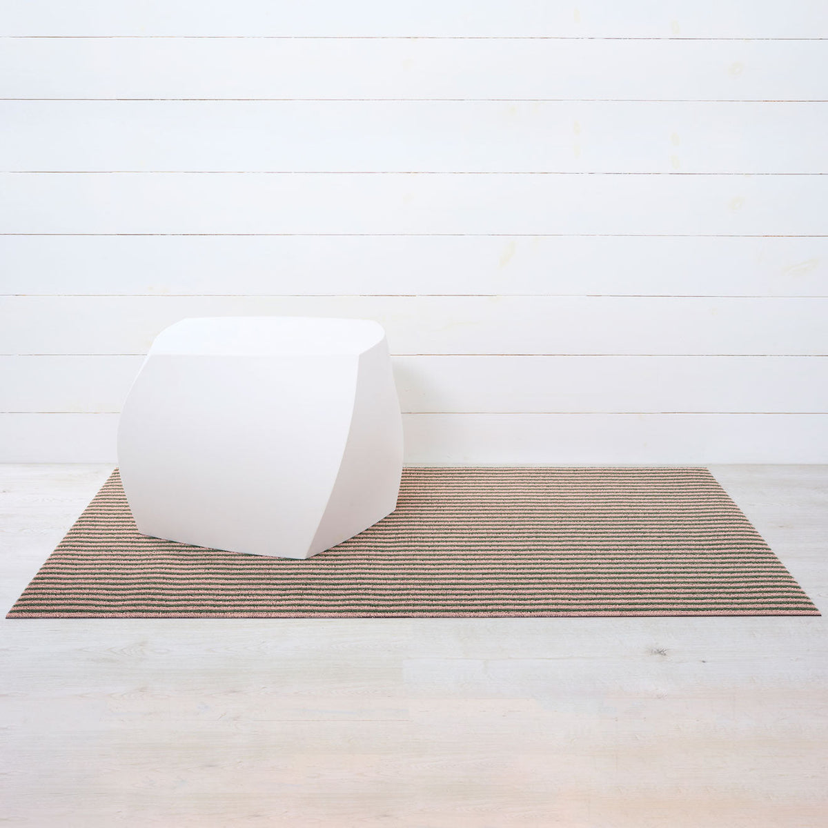 Malibu Breton Stripe Shag Mat by Chilewich — Big Mat 36"x60"