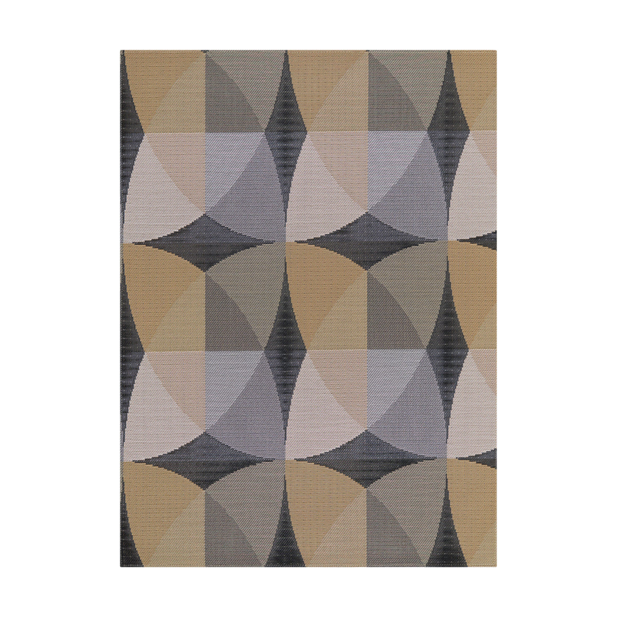 Canopy / Honey woven floor mat by Chilewich, studio view