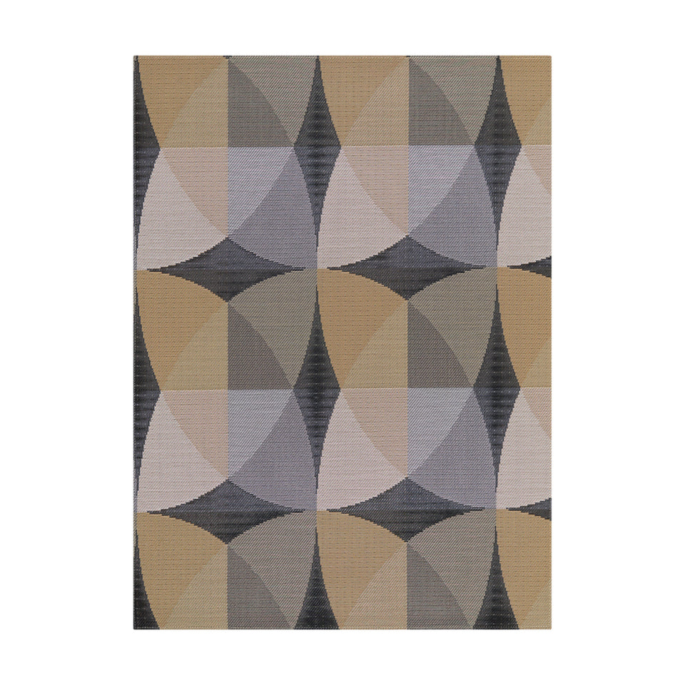 Canopy / Honey woven floor mat by Chilewich, studio view