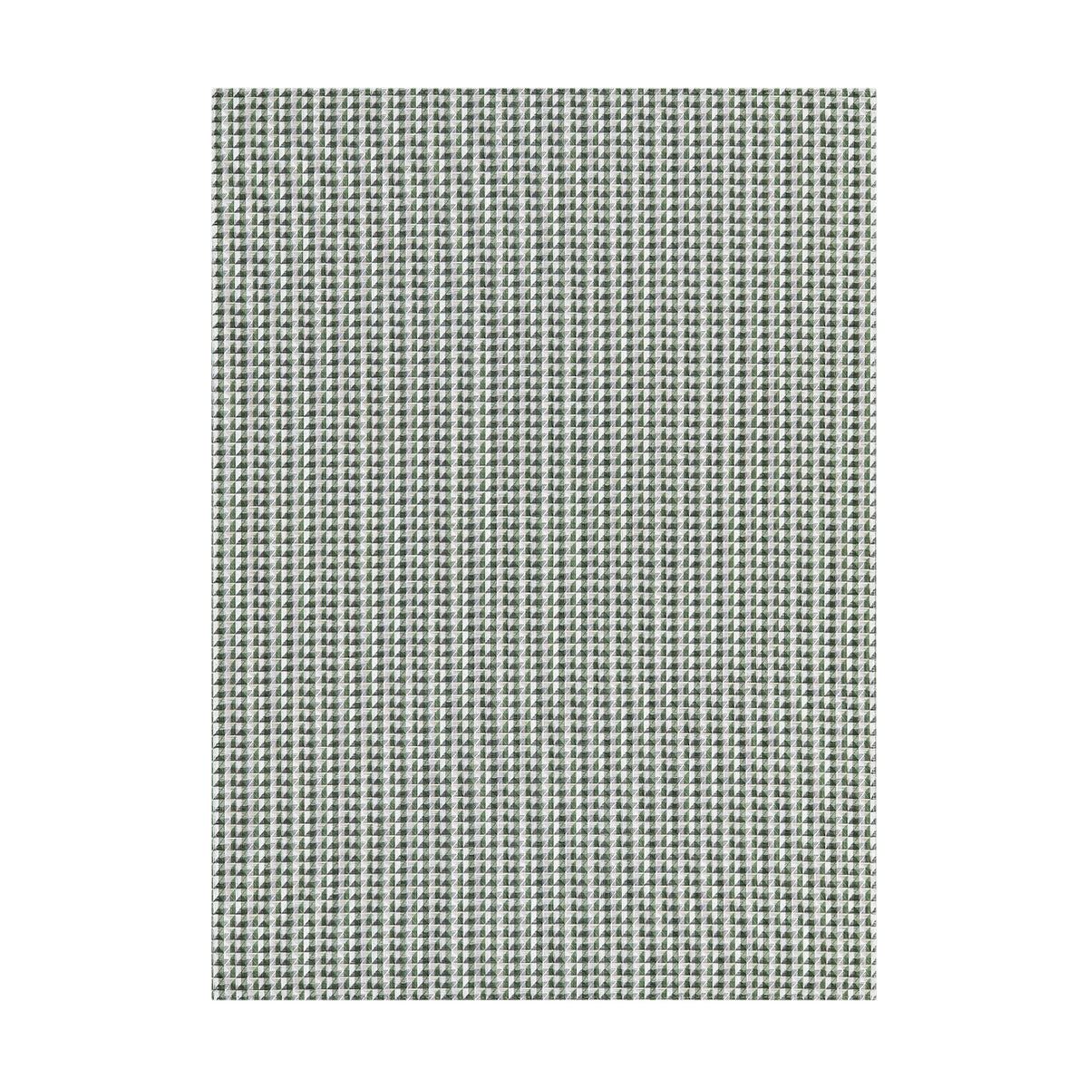 Crane / Thyme woven floor mat by Chilewich, studio view