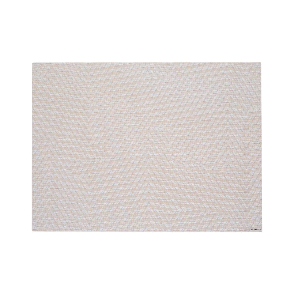 Chilewich Dune in Canvas, rectangle on a white background