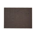 Chilewich Dune in Raisin, rectangle on a white background