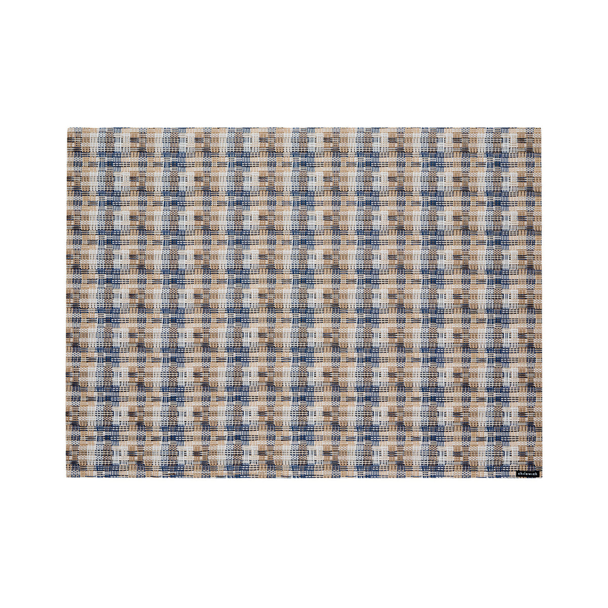 Chilewich Fable in Coast, rectangle on a white background