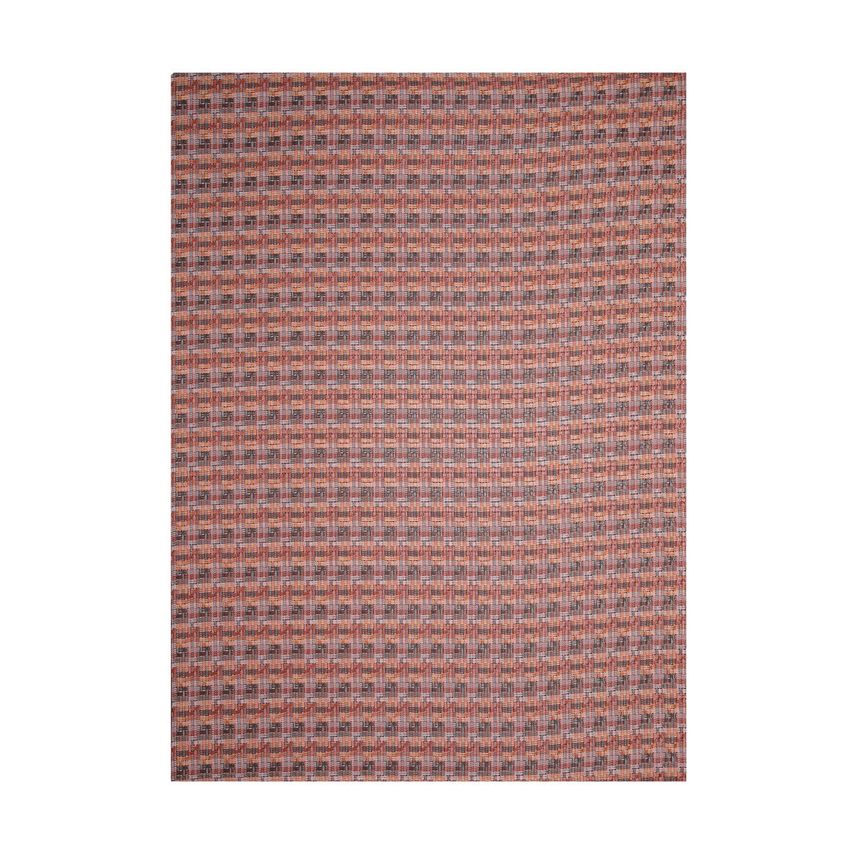 Fable / Sorbet woven floor mat by Chilewich, studio view