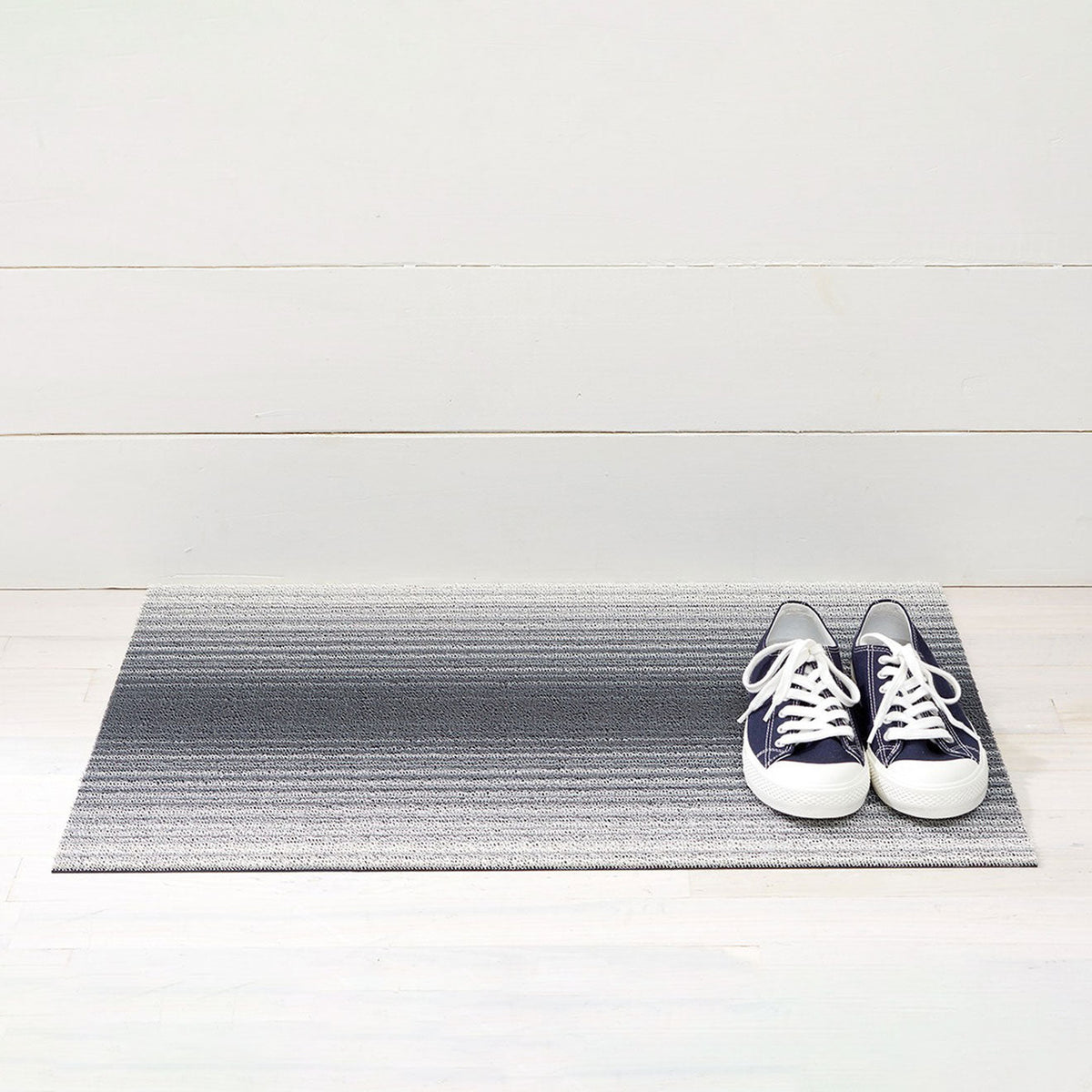 Stone Fade Stripe Shag Mat by Chilewich — Doormat 18"x28"