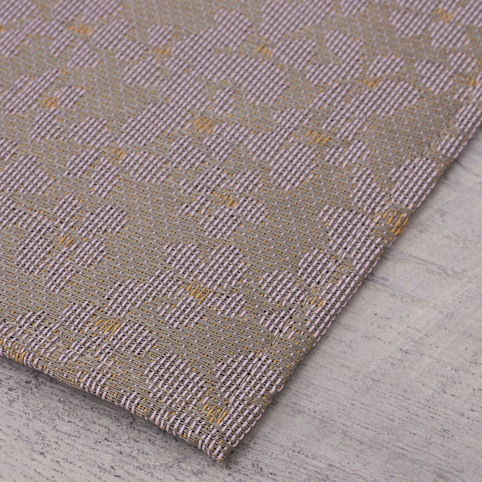 Flora / Mica woven floor mat by Chilewich, interior setting