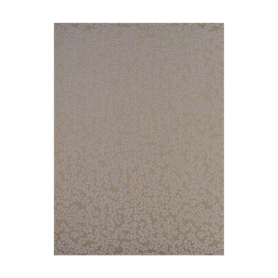 Flora / Mica woven floor mat by Chilewich, studio view