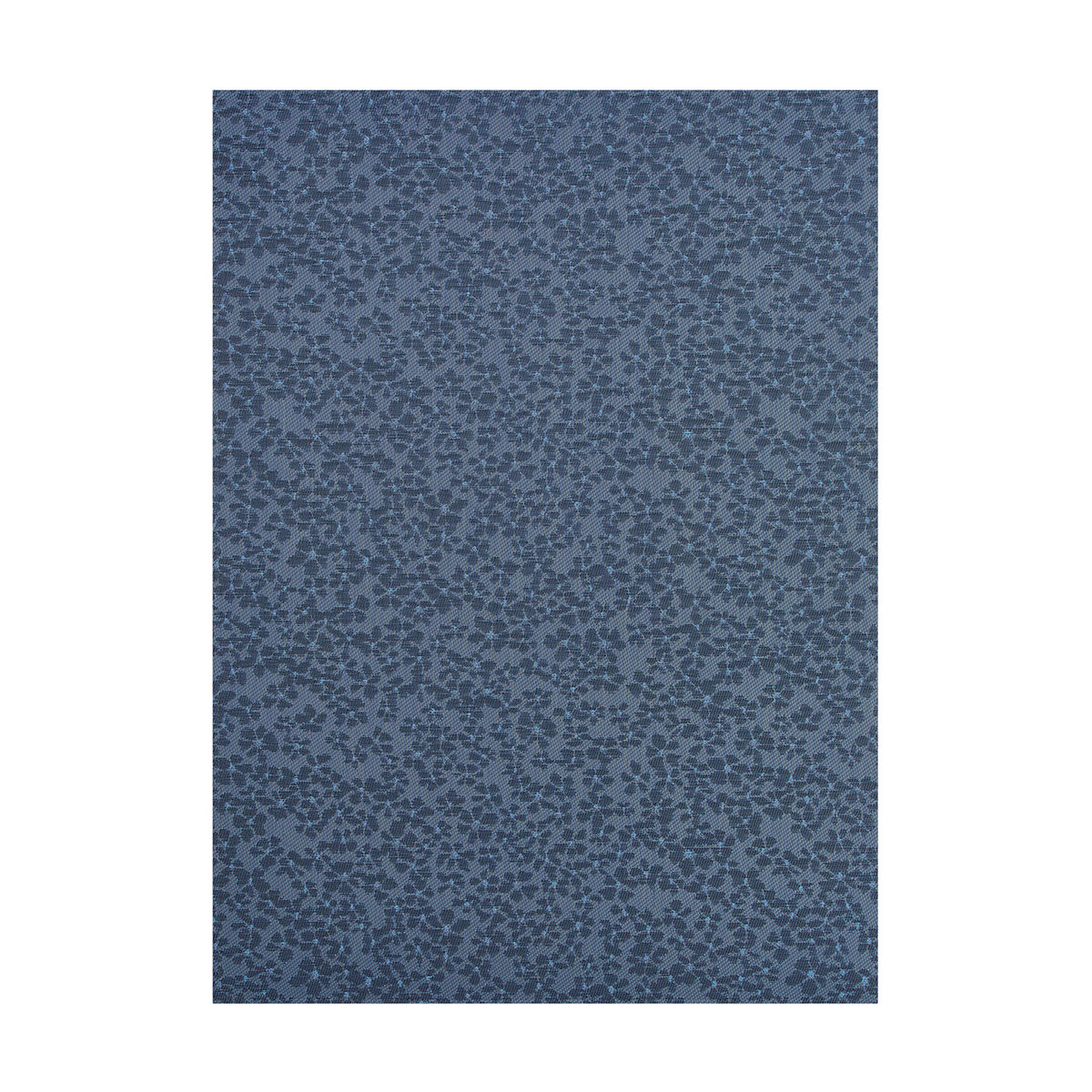 Flora / Zephyr woven floor mat by Chilewich, studio view