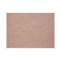 Chilewich Flutter rectangle placemat in Rosewood, viewed from above on a white background