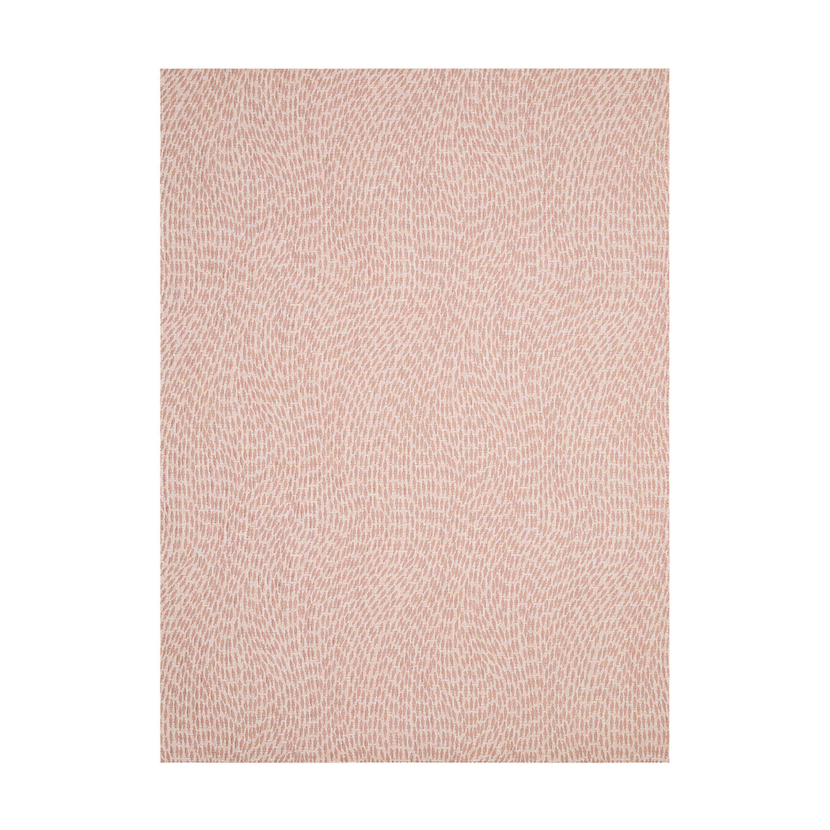 Flutter / Rosewood woven floor mat by Chilewich, studio view