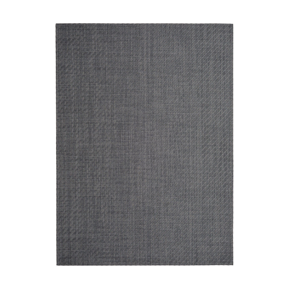 Foxtail / Alloy woven floor mat by Chilewich, studio view