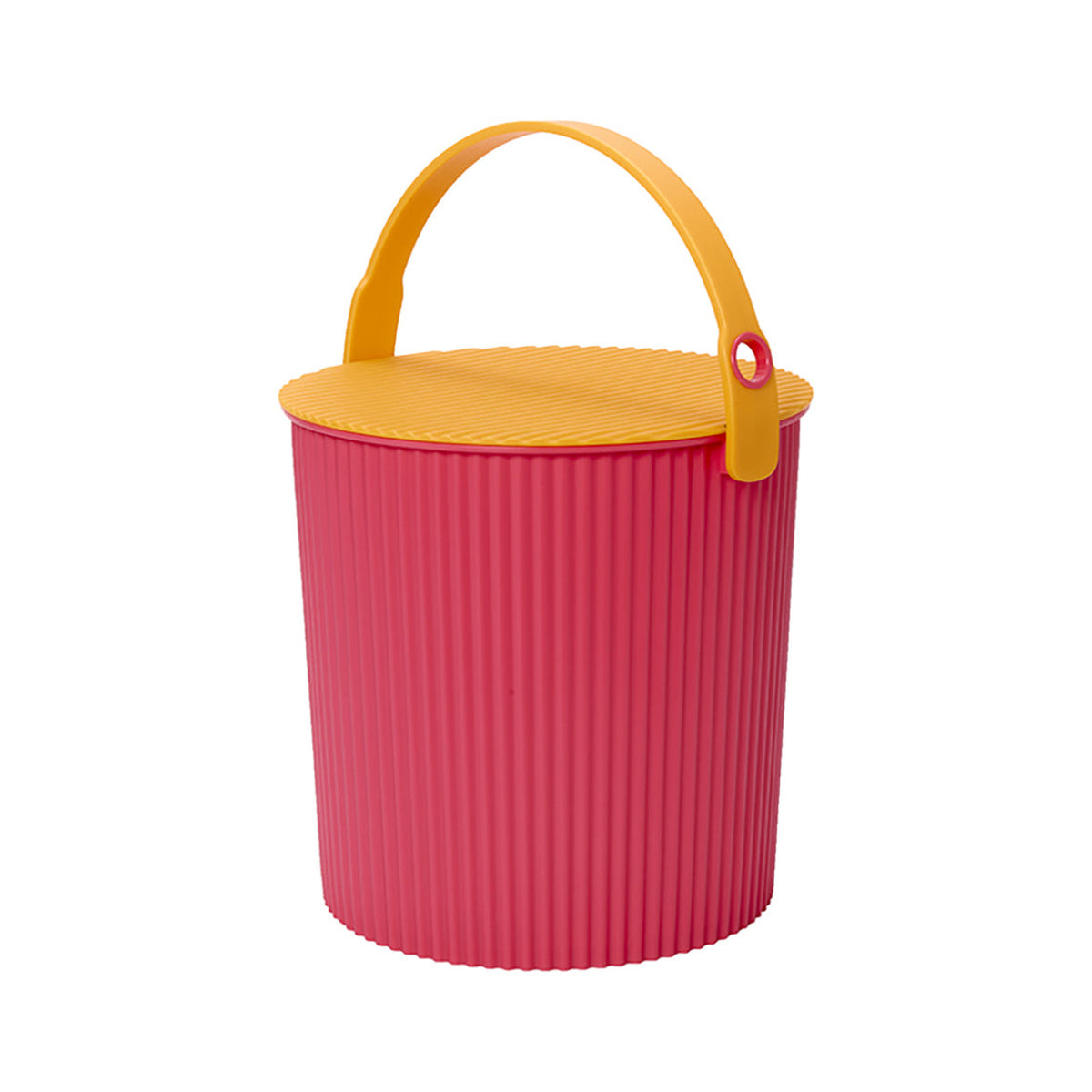 Pink & Orange Hachiman bucket, Large size
