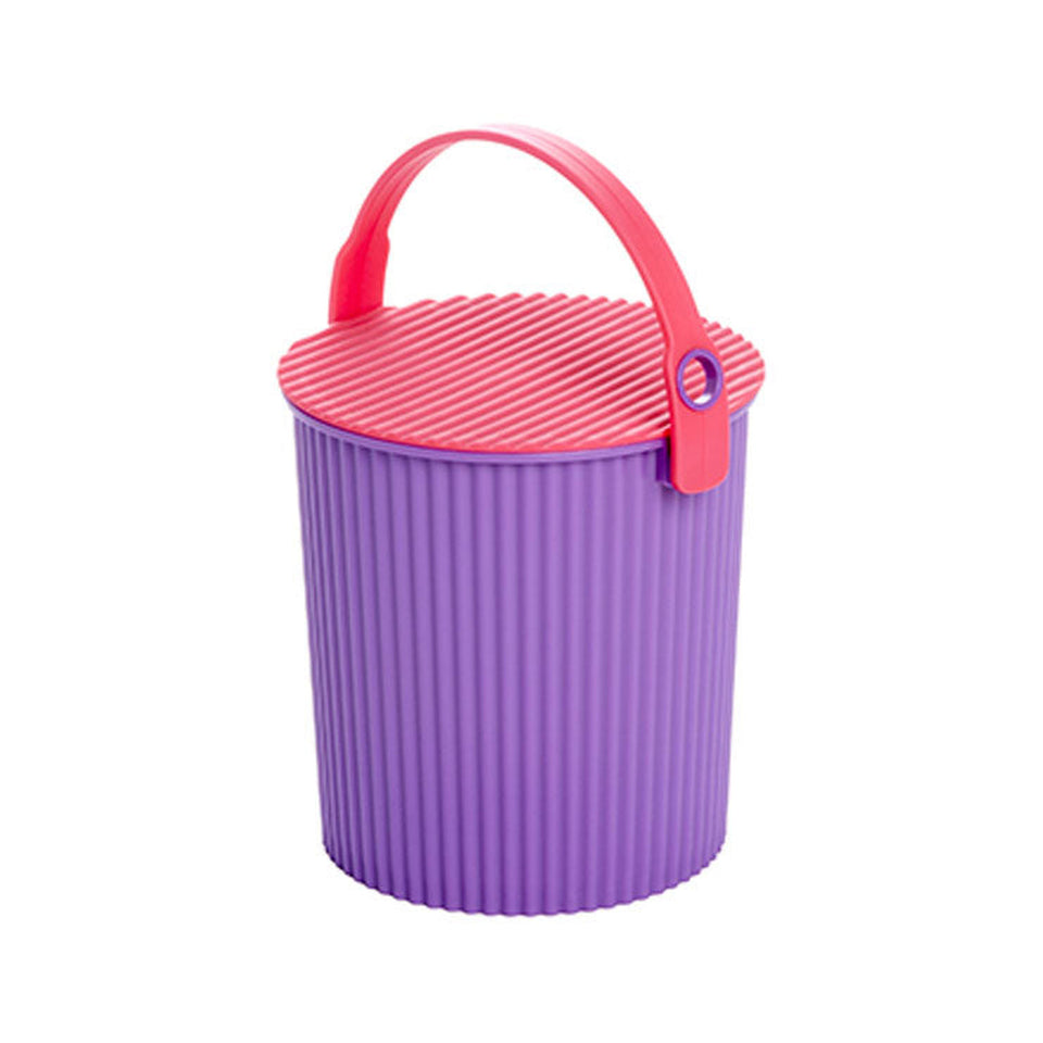 Purple & Pink Hachiman bucket, Micro size