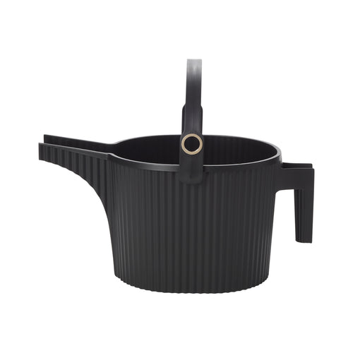 Black Hachiman garden beetle watering can, Large size