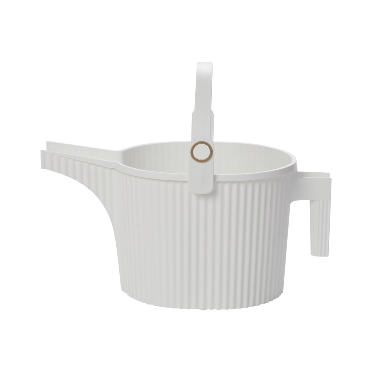 White Hachiman garden beetle watering can, Large size