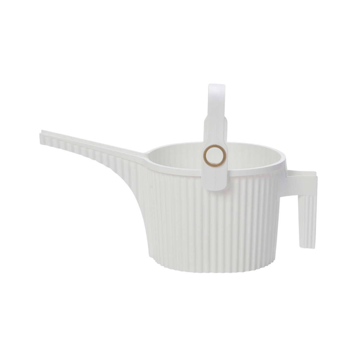 White Hachiman garden beetle watering can, Small size