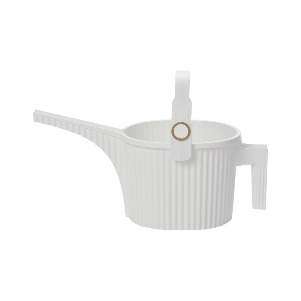 White Hachiman garden beetle watering can, Small size