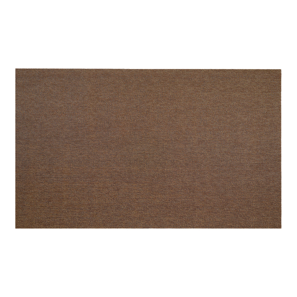 Tannin Heathered Shag Mat by Chilewich — 36 by 60 inch big mat