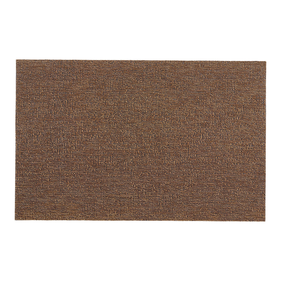 Tannin Heathered Shag Mat by Chilewich — 18 by 28 inch doormat