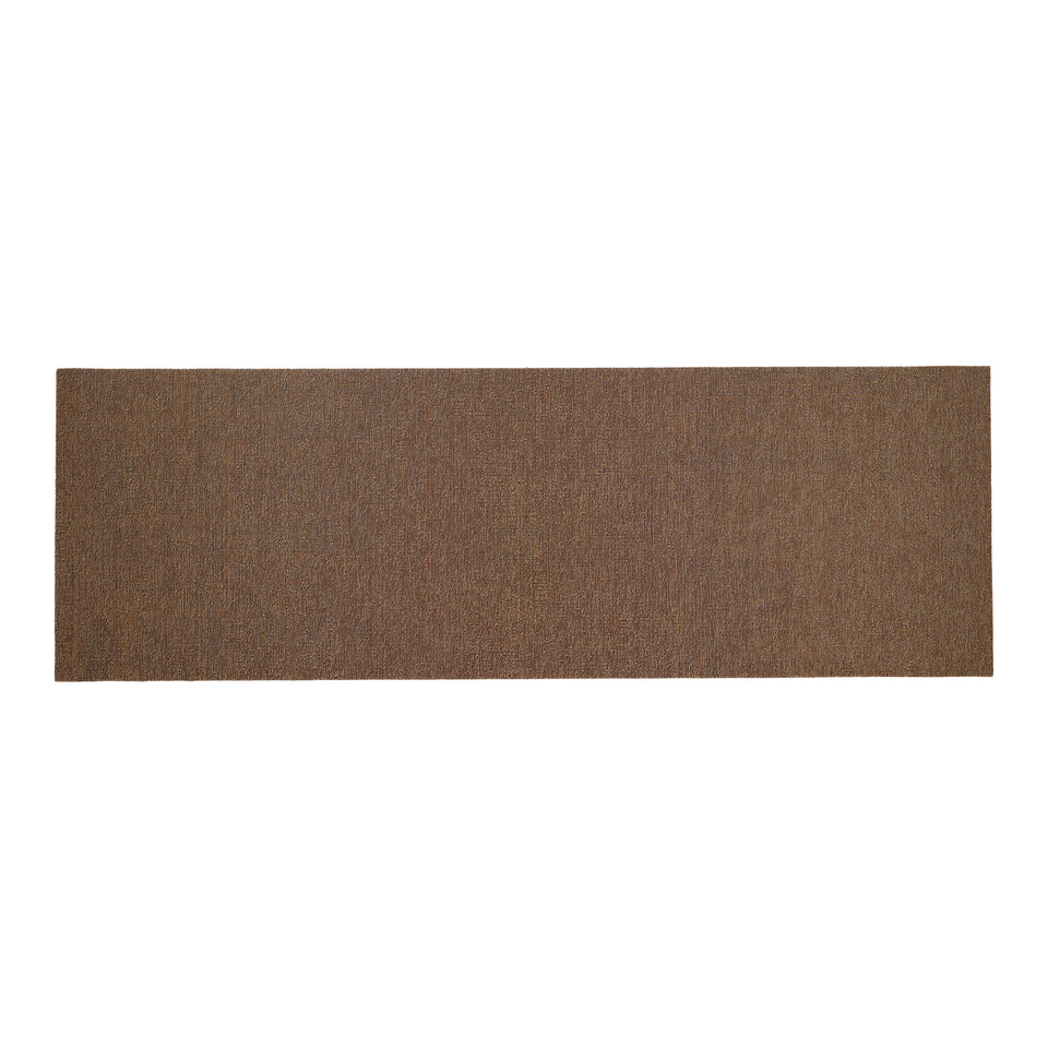 Tannin Heathered Shag Mat by Chilewich — 24 by 72 inch runner