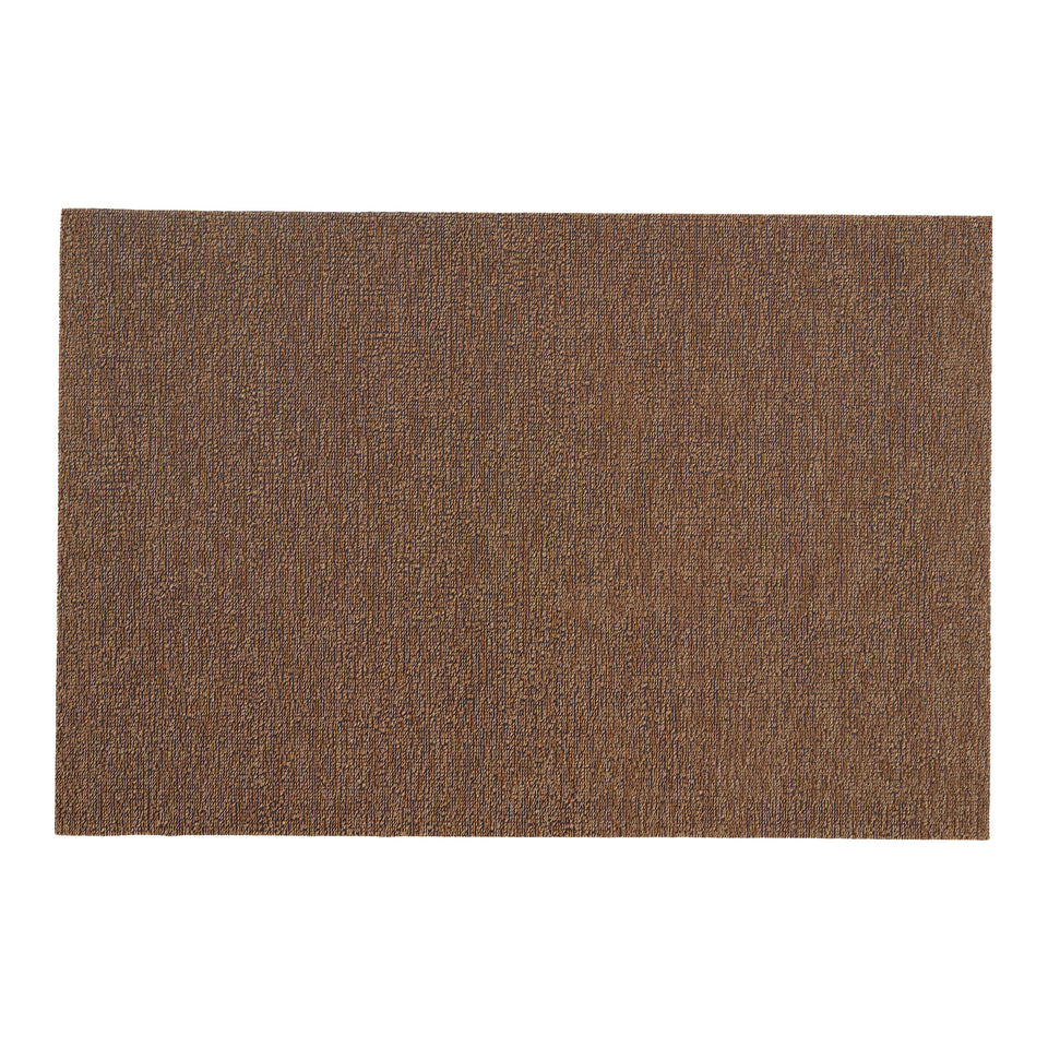 Tannin Heathered Shag Mat by Chilewich — 24 by 36 inch utility mat