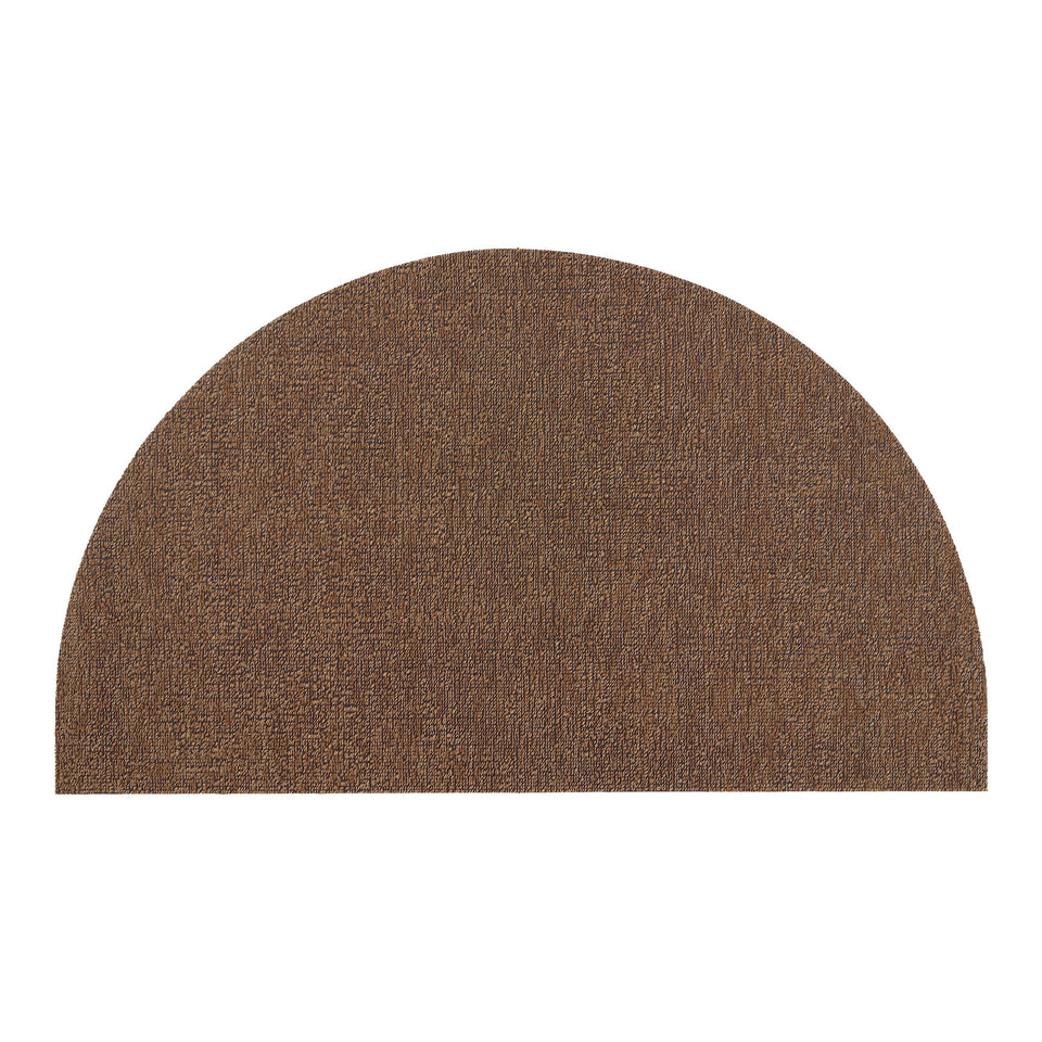 Tannin Heathered Shag Mat by Chilewich — 21 by 36 inch welcome mat