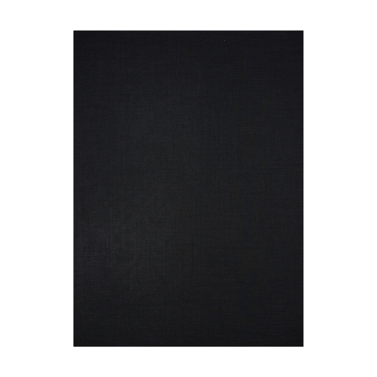 Mini Basketweave / Black woven floor mat by Chilewich, studio view