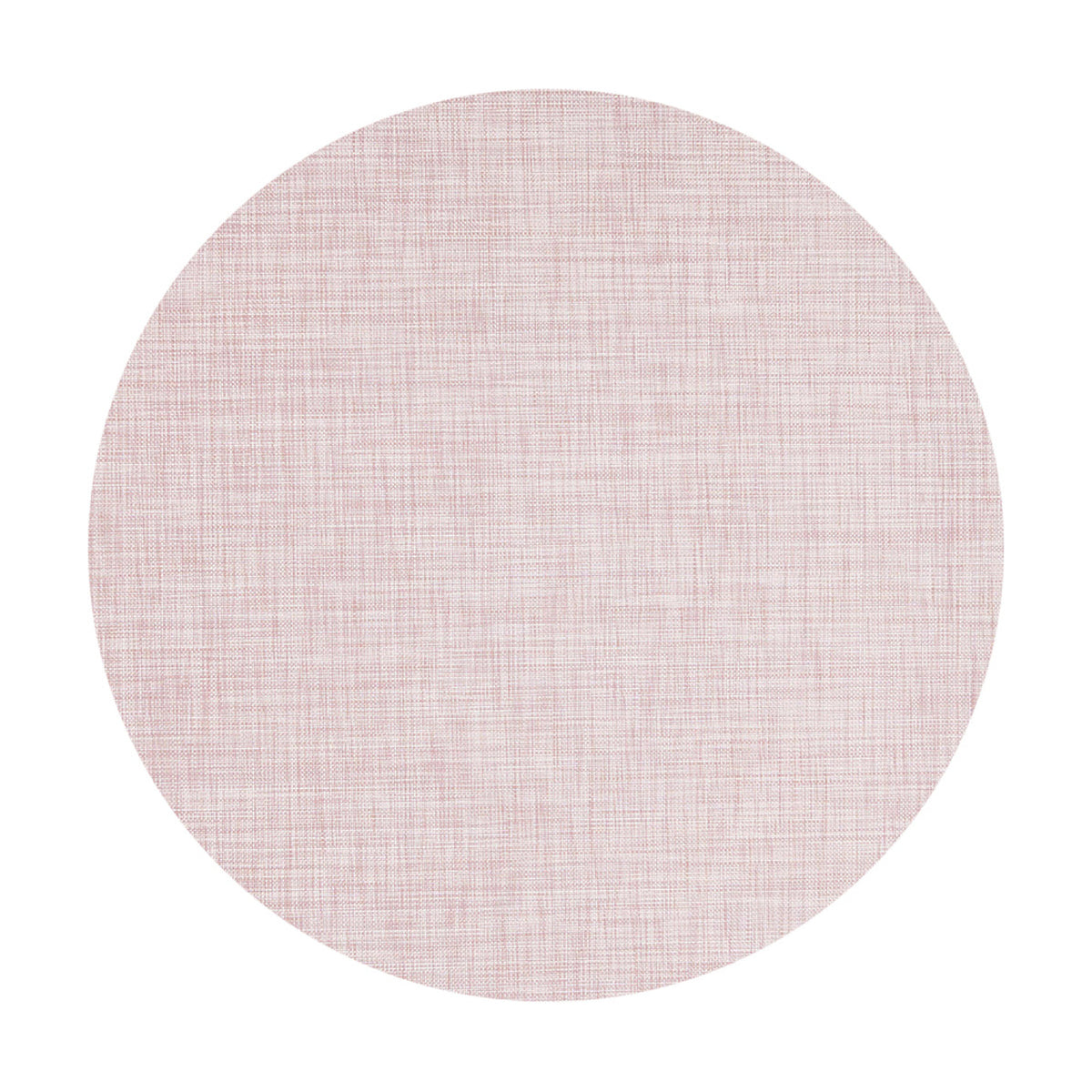 Mini Basketweave / Blush woven floor mat by Chilewich, studio view